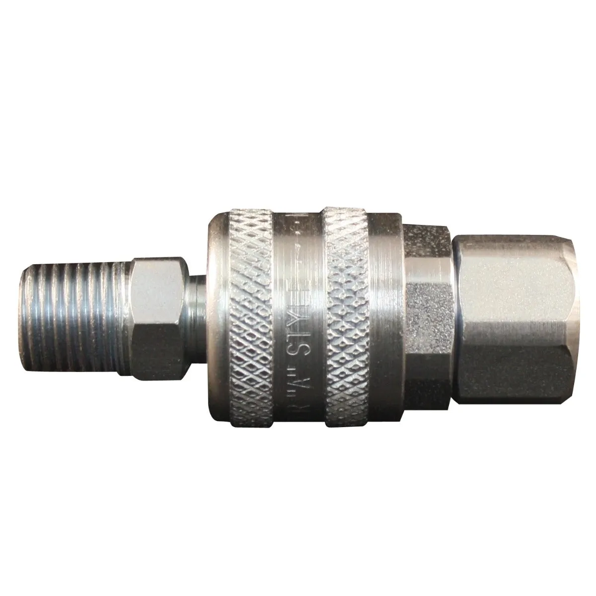 1/4" NPT A-Style Coupler and Plug