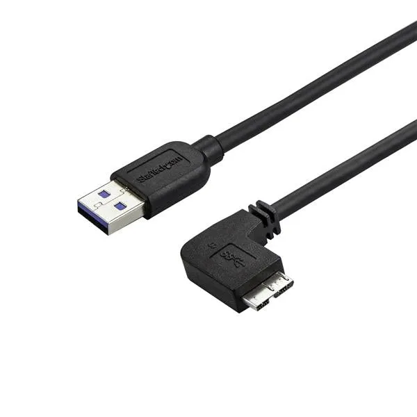 1M A To Right Angle Micro Usb