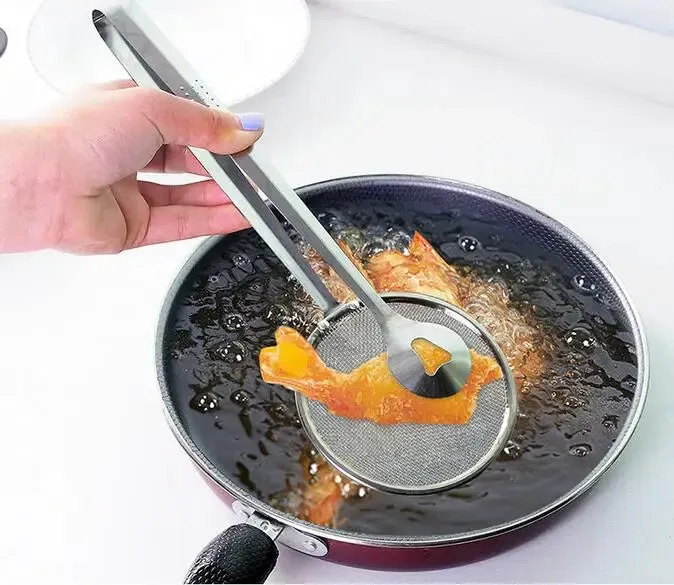 2 in 1 Frying Tong