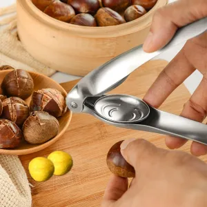 2 In 1 Stainless Chestnut Machine Chestnut Cutter Chestnut Opener