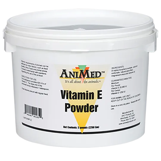 AniMed Vitamin E Powder- 5lb