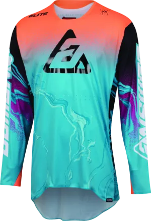 Answer 23 Elite Fusion Jersey Astana/Orange/Rhodamine -  Medium