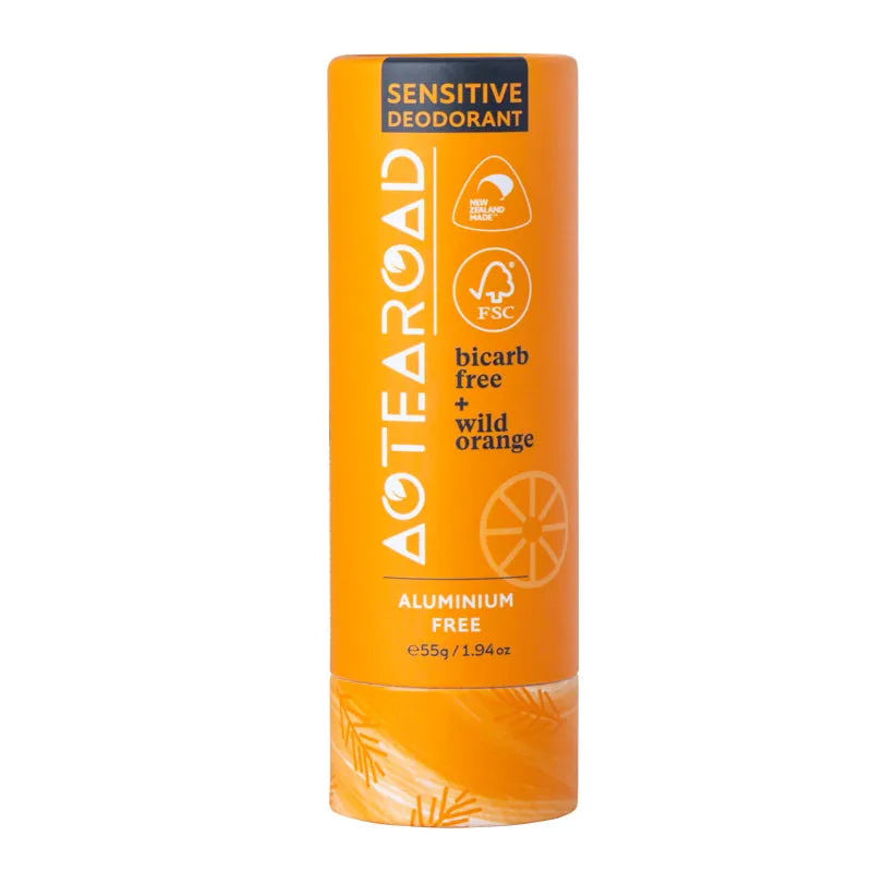 Aotearoad Natural Deodorant - Wild Orange and Bicarb Free