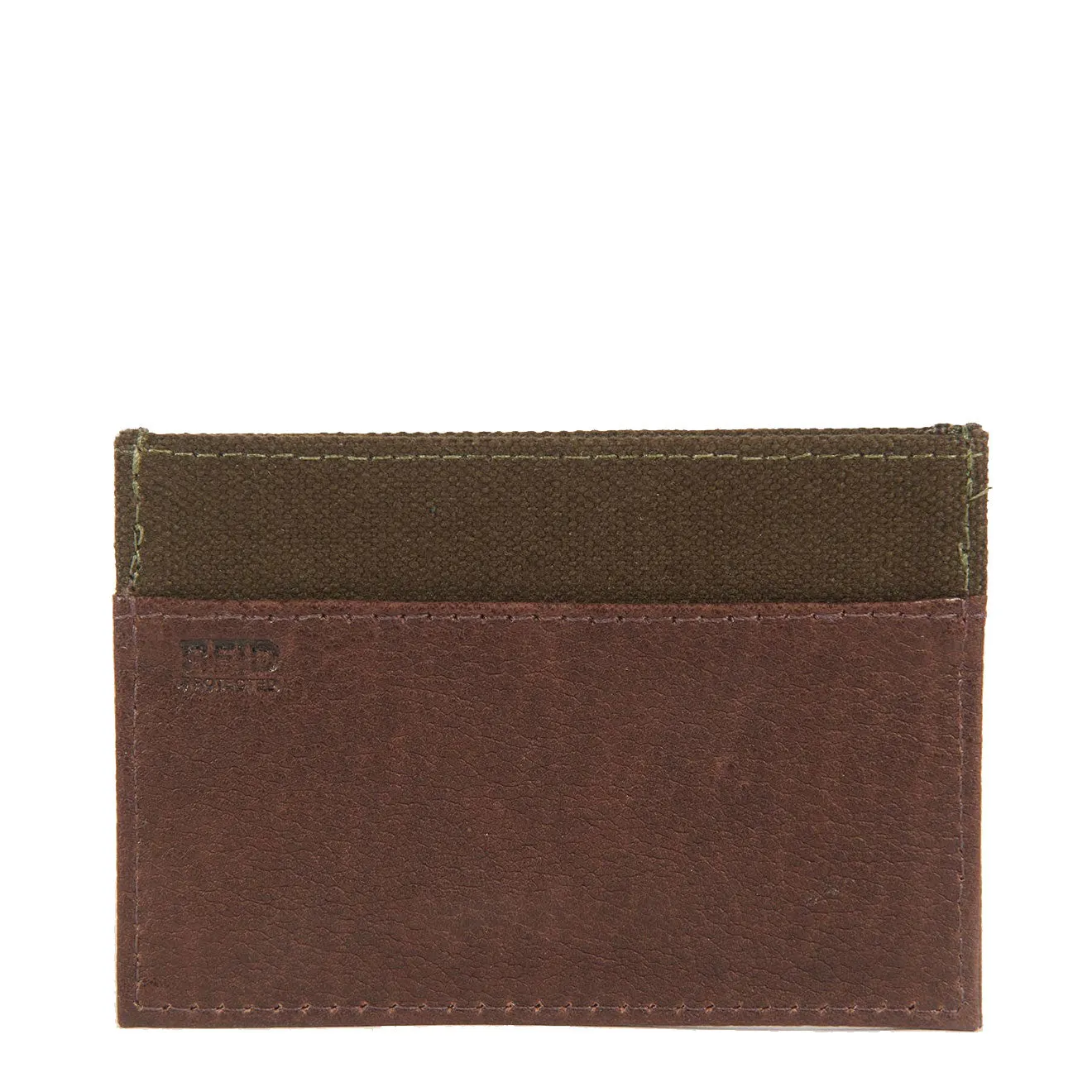 Barbour Padbury Card Holder Dark Brown