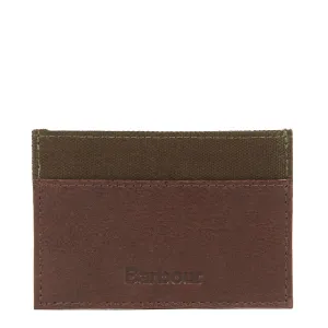 Barbour Padbury Card Holder Dark Brown