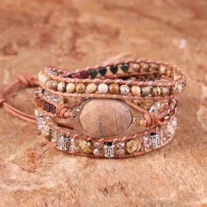 Bohemian Chic Leather Bracelets