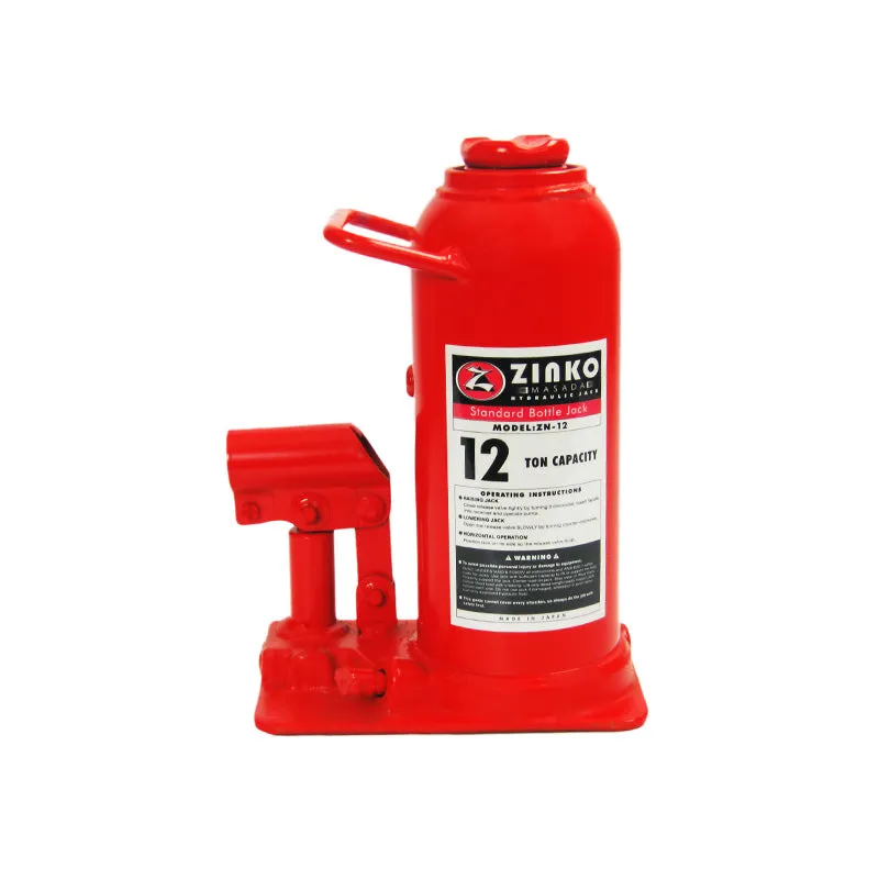 BOTTLE JACK STD PROFILE - 12 TON MODEL: ZN-12: