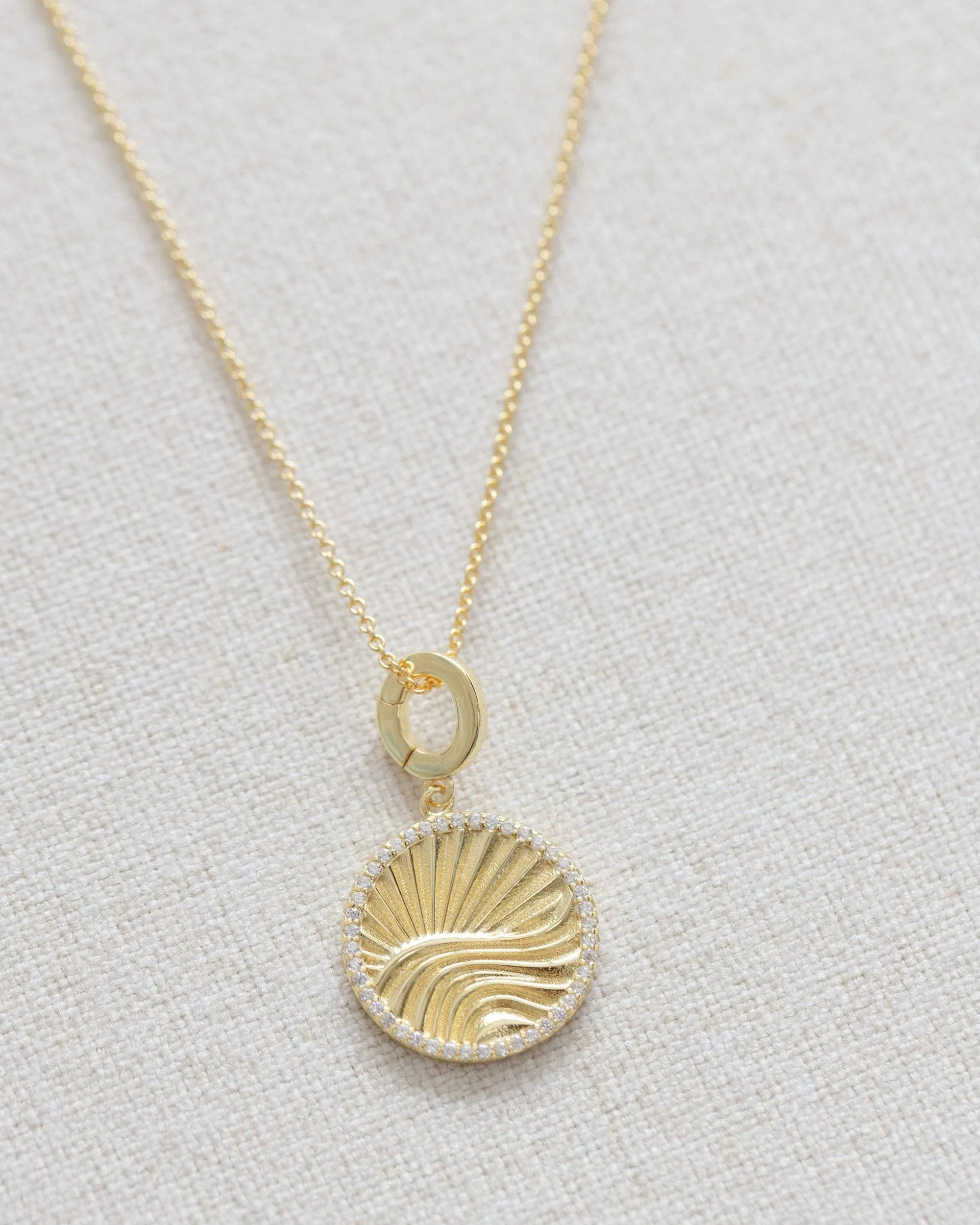 Coast and Cove - Gold Island Pendant