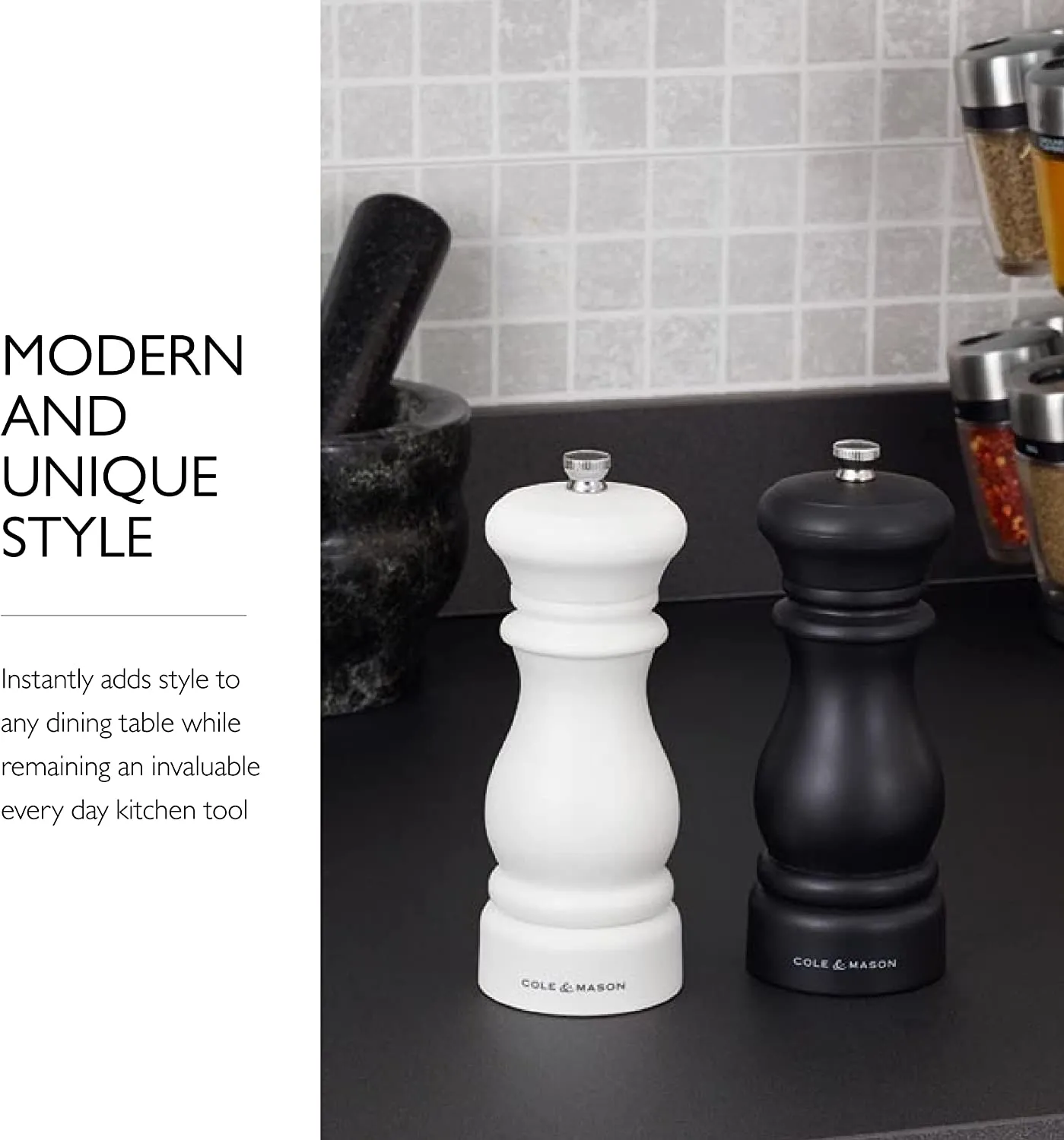 Cole & Mason Southwold Classic Salt and Pepper Mill Gift Set