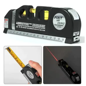 Digital Tape Measure | Versatile 4-in-1 Laser Measuring Device