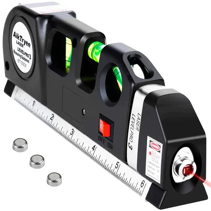 Digital Tape Measure | Versatile 4-in-1 Laser Measuring Device