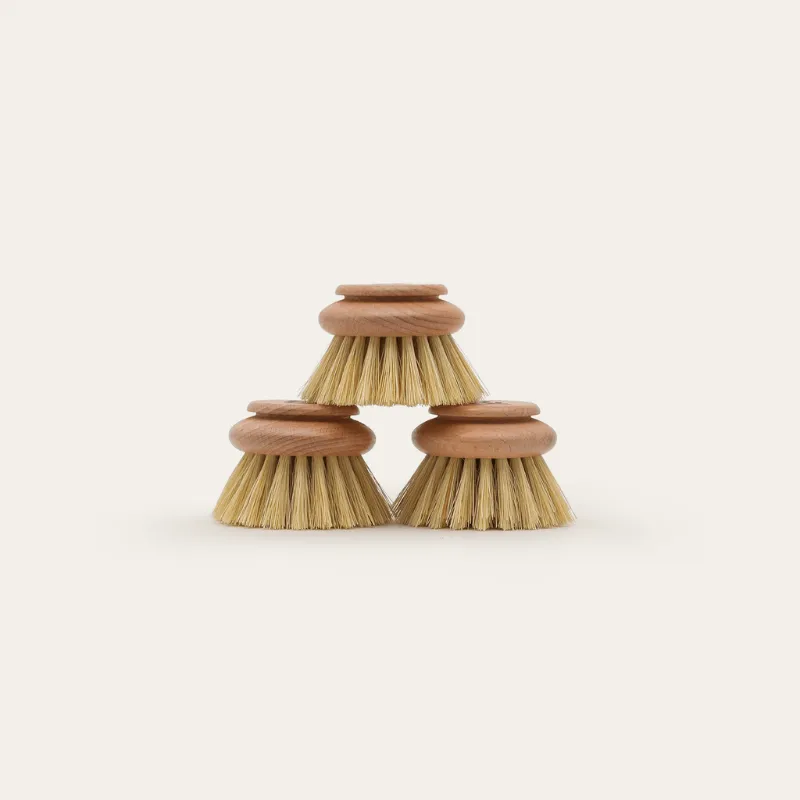 Dish Brush Head Replacement | 3pk Regular