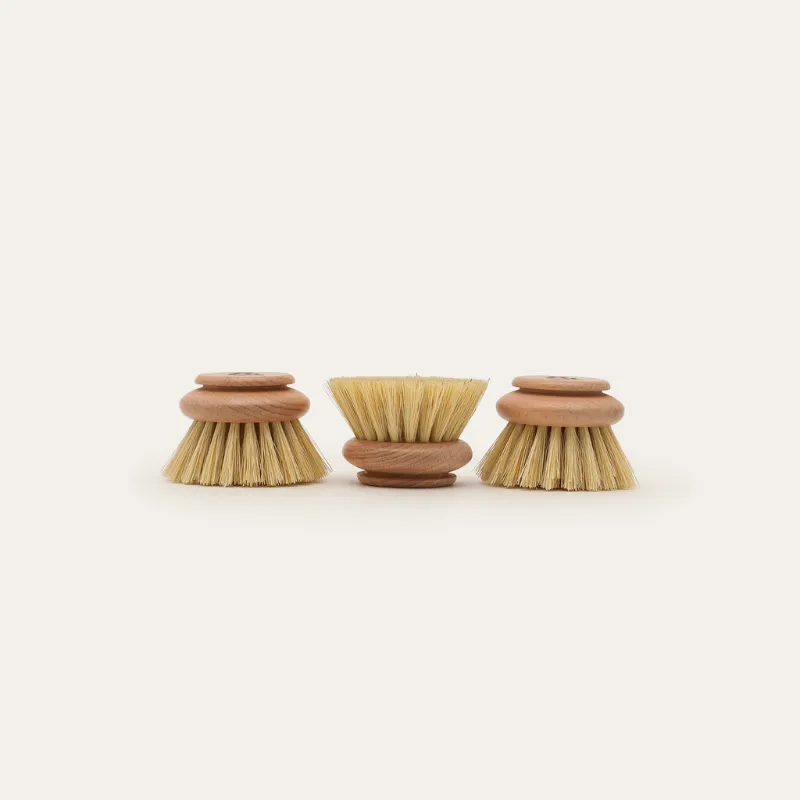 Dish Brush Head Replacement | 3pk Regular