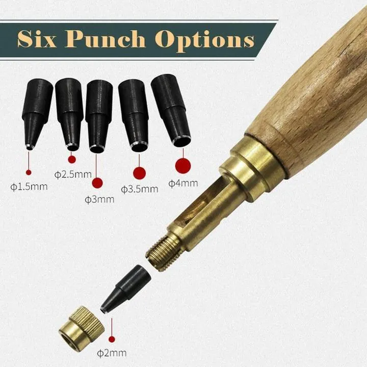 DIY Leather Punch Rotary Punch