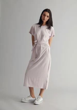 FONDA Organic Cotton Dress - Pink Lavender