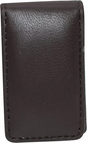 Genuine Leather Slim Magnetic Money Clip Money Bill Holder for Men