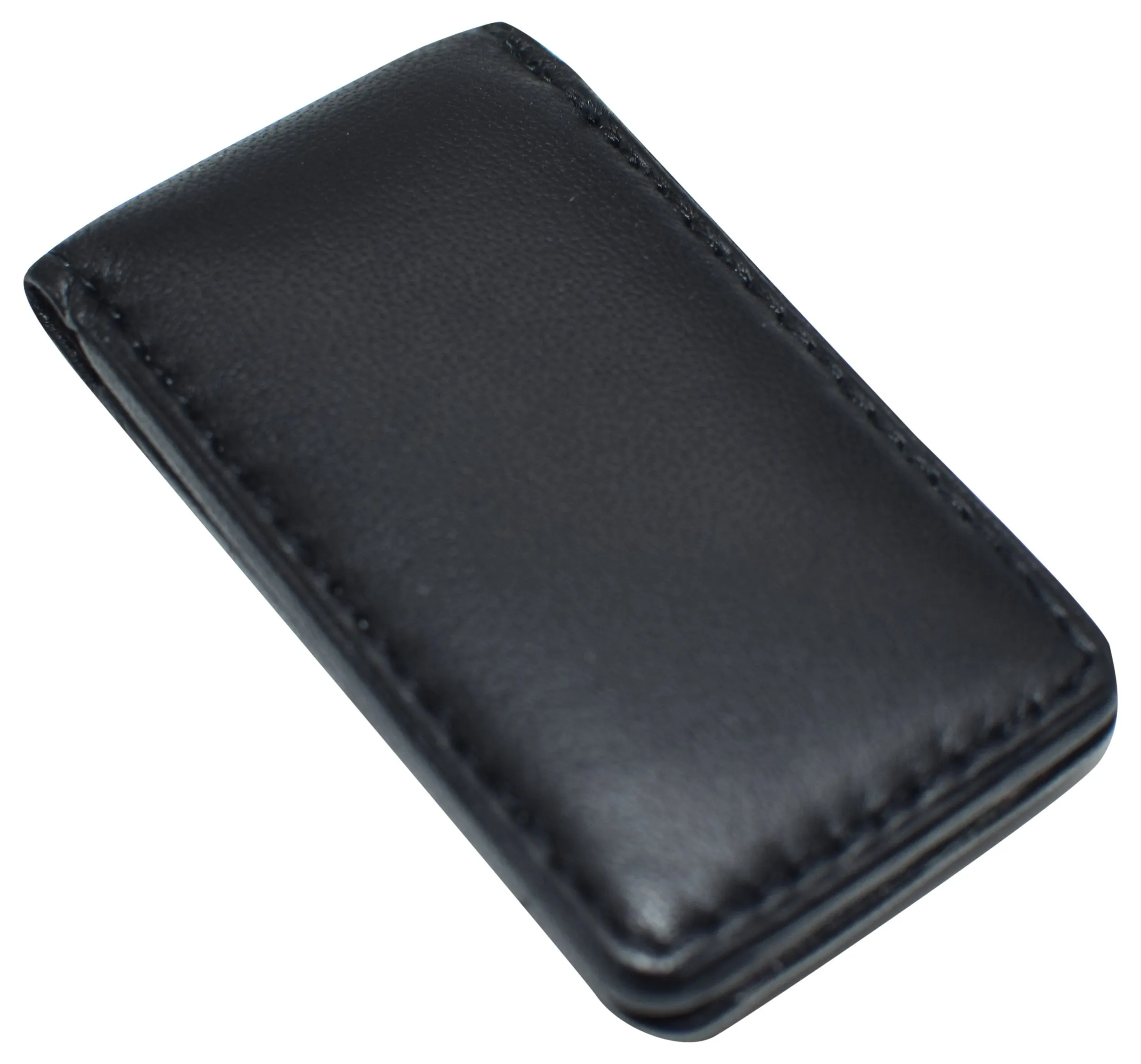 Genuine Leather Slim Magnetic Money Clip Money Bill Holder for Men