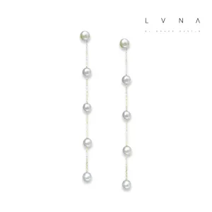 #GOLD2024 | 18K Golden HOPE Akoya Pearl Drop Earrings