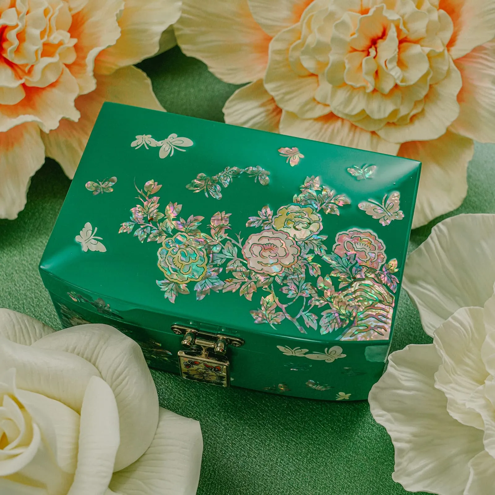 Green Jewelry Box