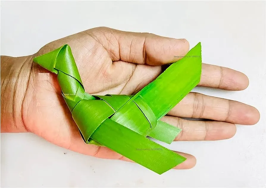 Handmade Palm Leaf Parrot Bandhanwar I Diwali Decoration I Single