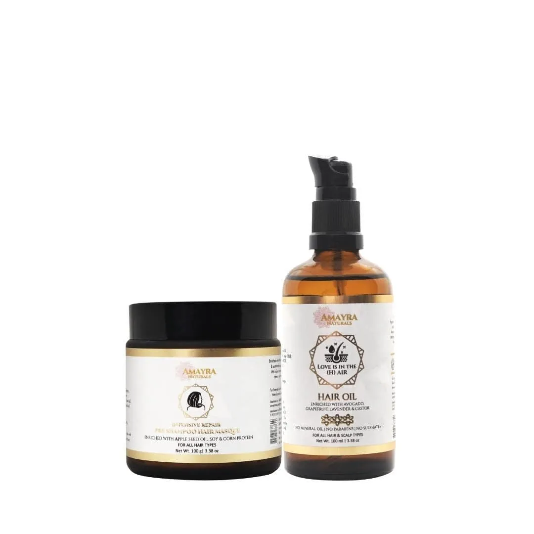 Healthy Happy Hair Combo Hair Oil   Hair Masque | 100ml   100gm