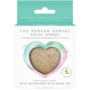 Konjac Heart Puff - Green Tea