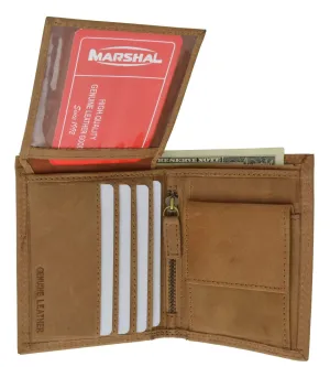 Leather Hunter Bifold Wallet