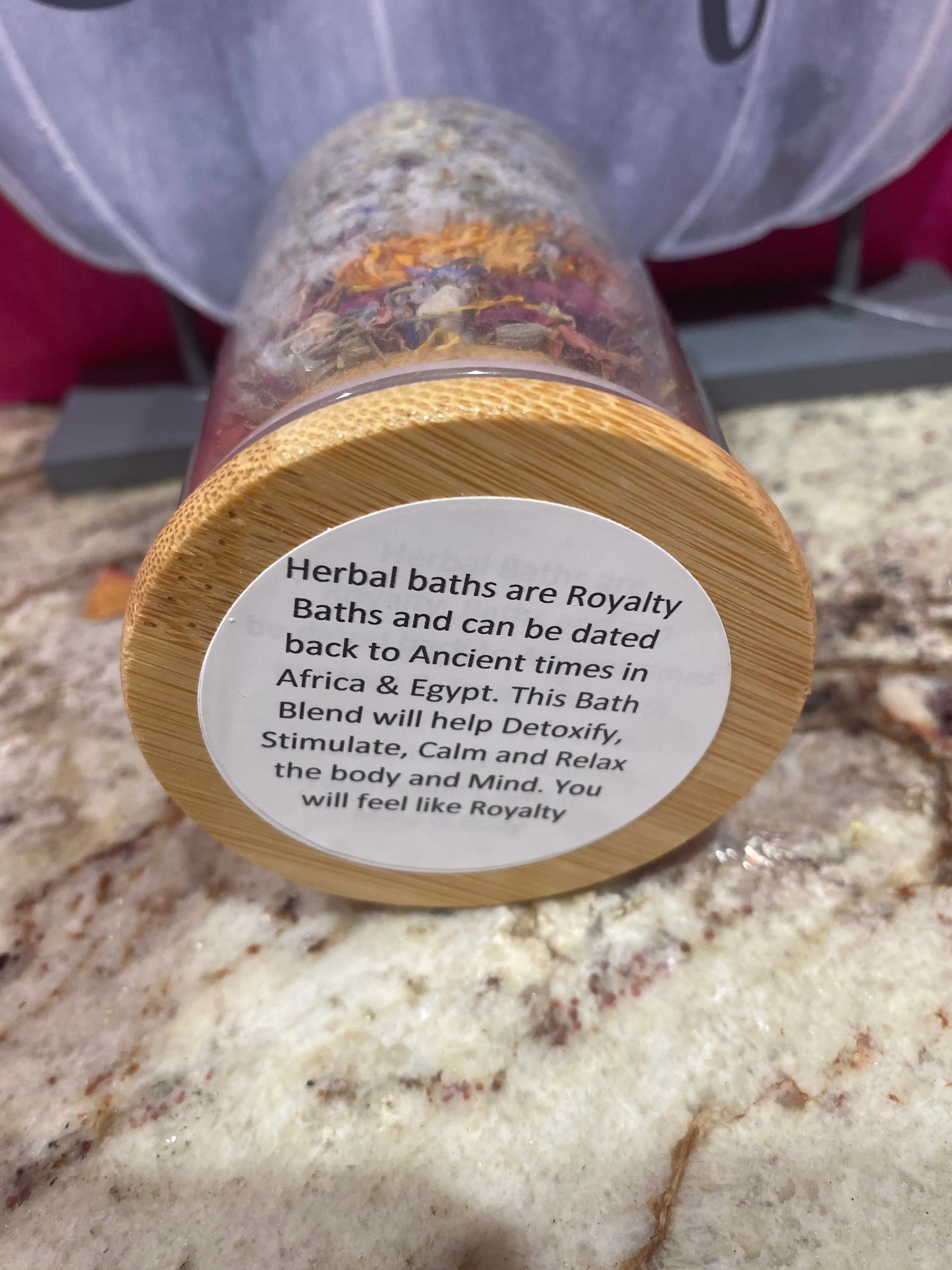 Luxury Powder & Royalty Flower Detox Bath Soak