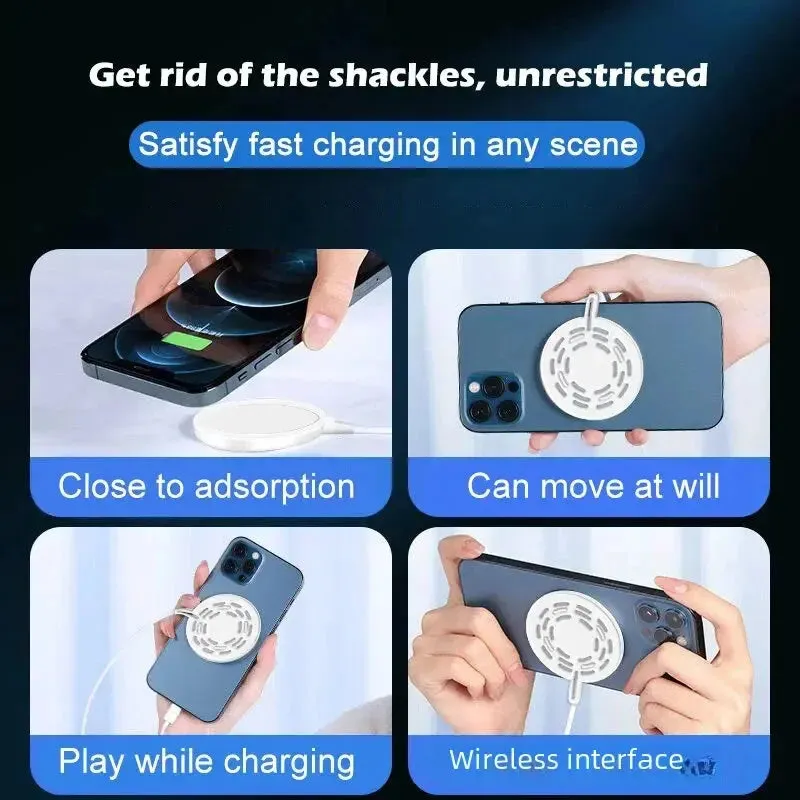 Magnetic Wireless Charger for iPhone 15 Pro Max & All Models – Fast & Convenient