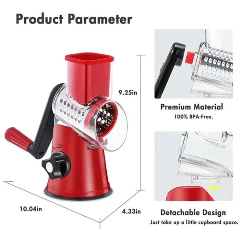 Manual Vegetable Spiral Slicer