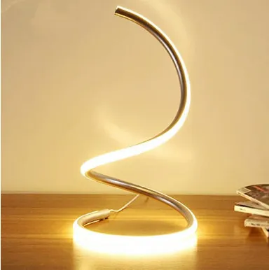 Modern LED Table Lamp Study Eye Light Minimalist Space Saving Warm Desk