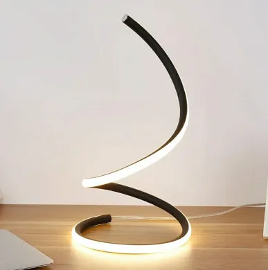 Modern LED Table Lamp Study Eye Light Minimalist Space Saving Warm Desk