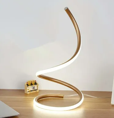 Modern LED Table Lamp Study Eye Light Minimalist Space Saving Warm Desk