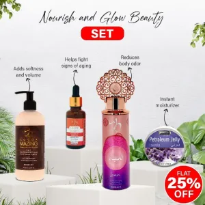 Nourish And Glow Beauty Set