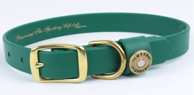 Over Under Water Dog Collar - Alpine Green