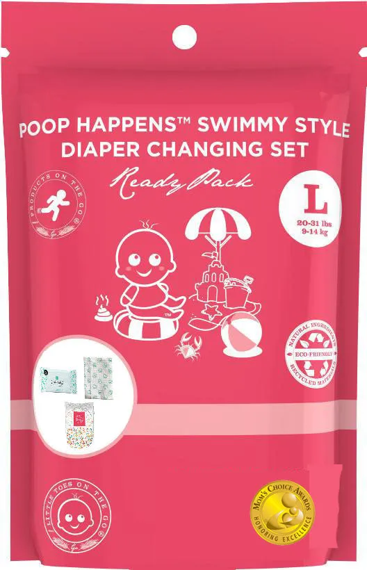 Poop Happens Swimmy Style Complete Diaper Changing Set