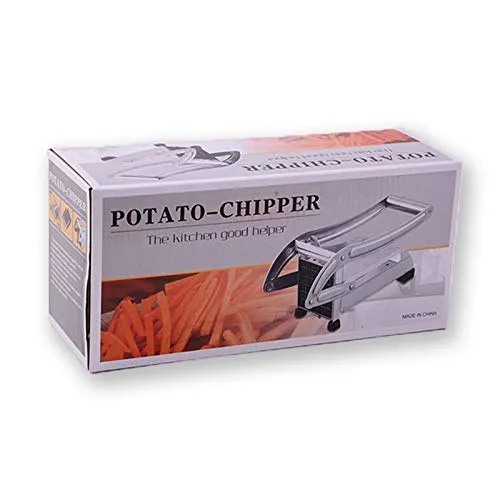 Potato chipper chips cutter with double blade