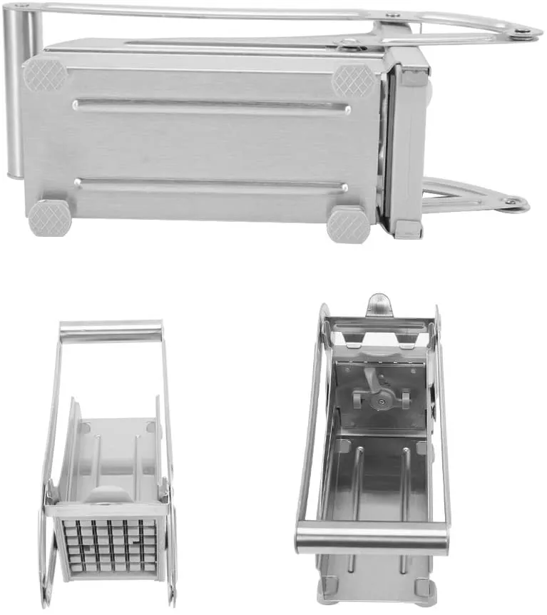 Potato chipper chips cutter with double blade