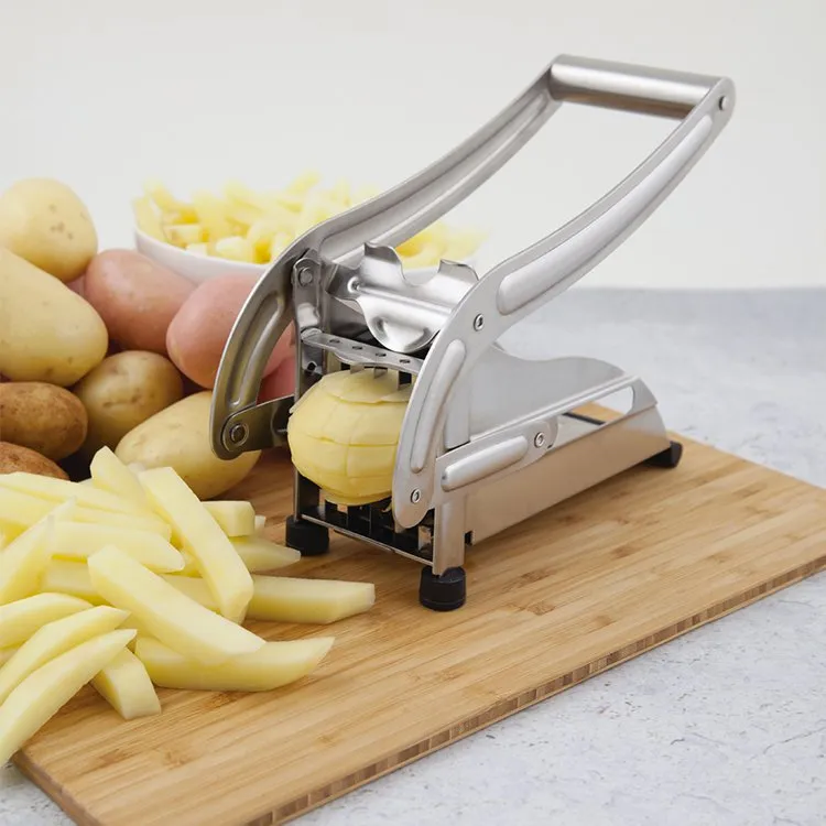 Potato chipper chips cutter with double blade