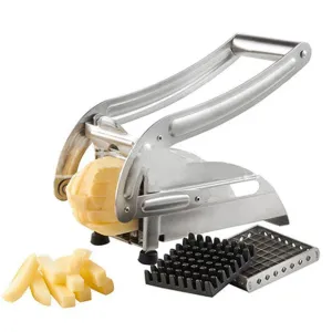 Potato chipper chips cutter with double blade