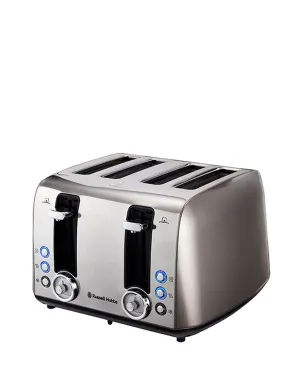 Russell Hobbs Vintage 4 Slice Toaster - Grey