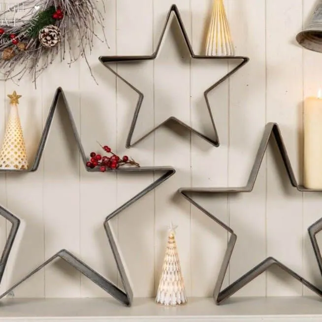 Rustic Cut Out Metal Star