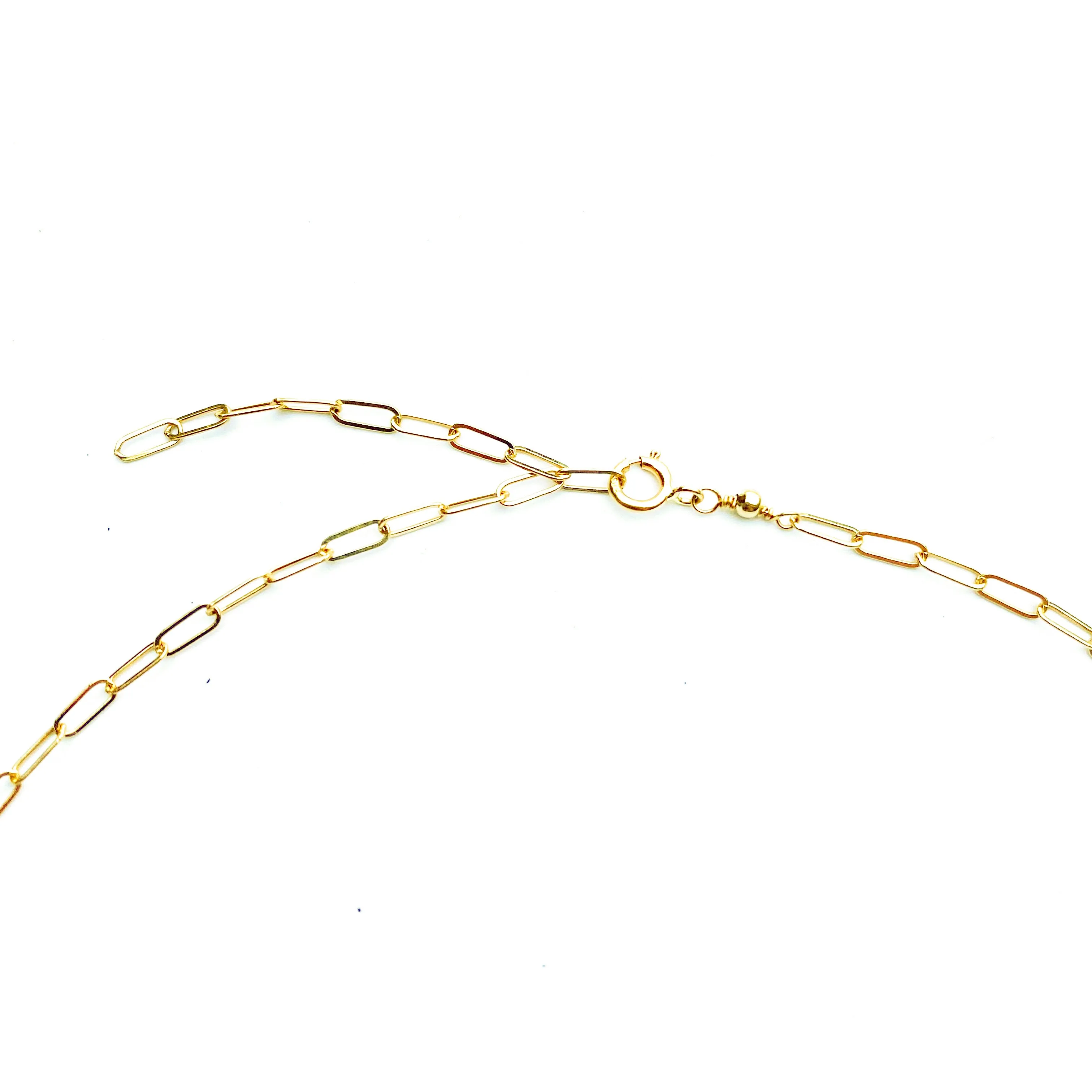 Rustic Diamond Briolette Multidrop Necklace in 14K Gold