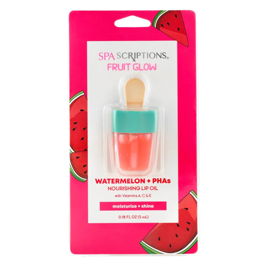 Spascriptions Fruit Glow Watermelon   Phas Nourishing Lip Oil