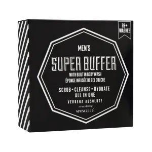 Spongelle Men's Super Buffer | 20  Washes