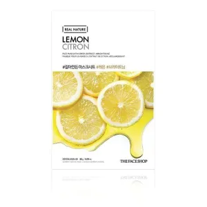 The Face Shop Real Nature Face Mask with Lemon Extract