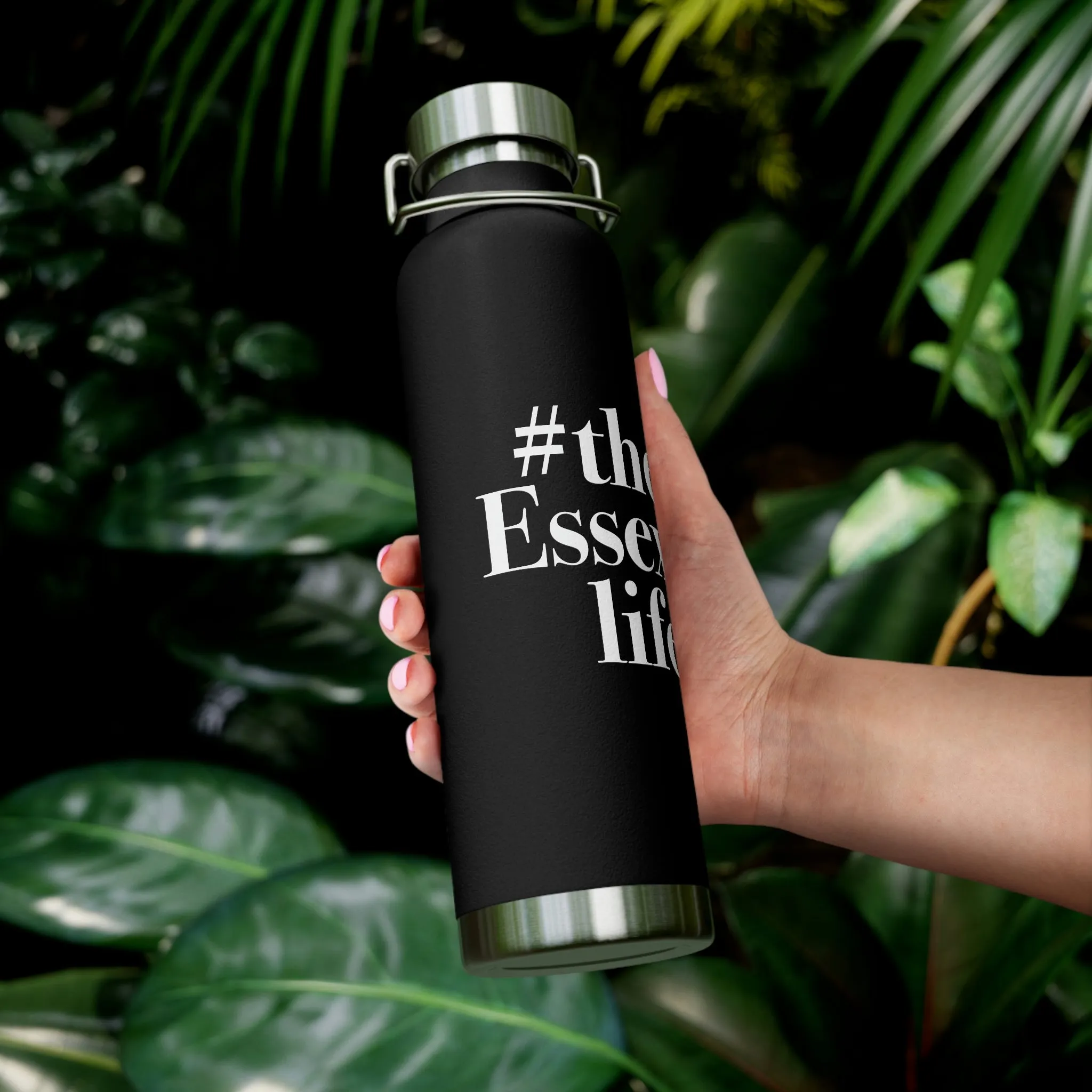 #theessexlife Copper Vacuum Insulated Bottle, 22oz