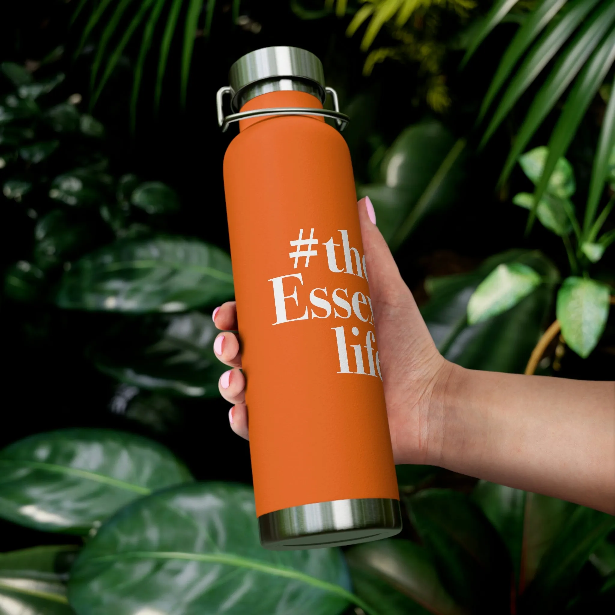 #theessexlife Copper Vacuum Insulated Bottle, 22oz