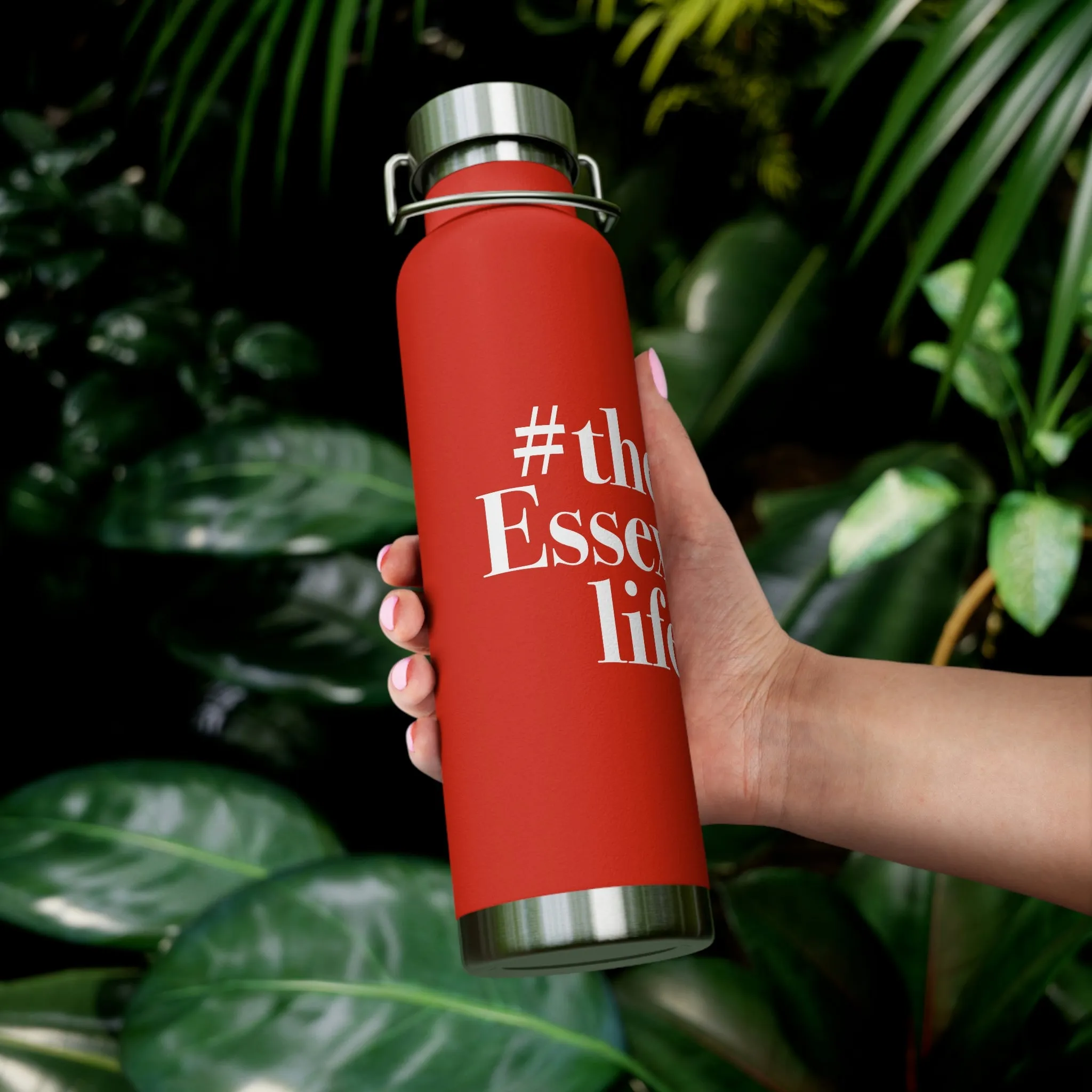 #theessexlife Copper Vacuum Insulated Bottle, 22oz