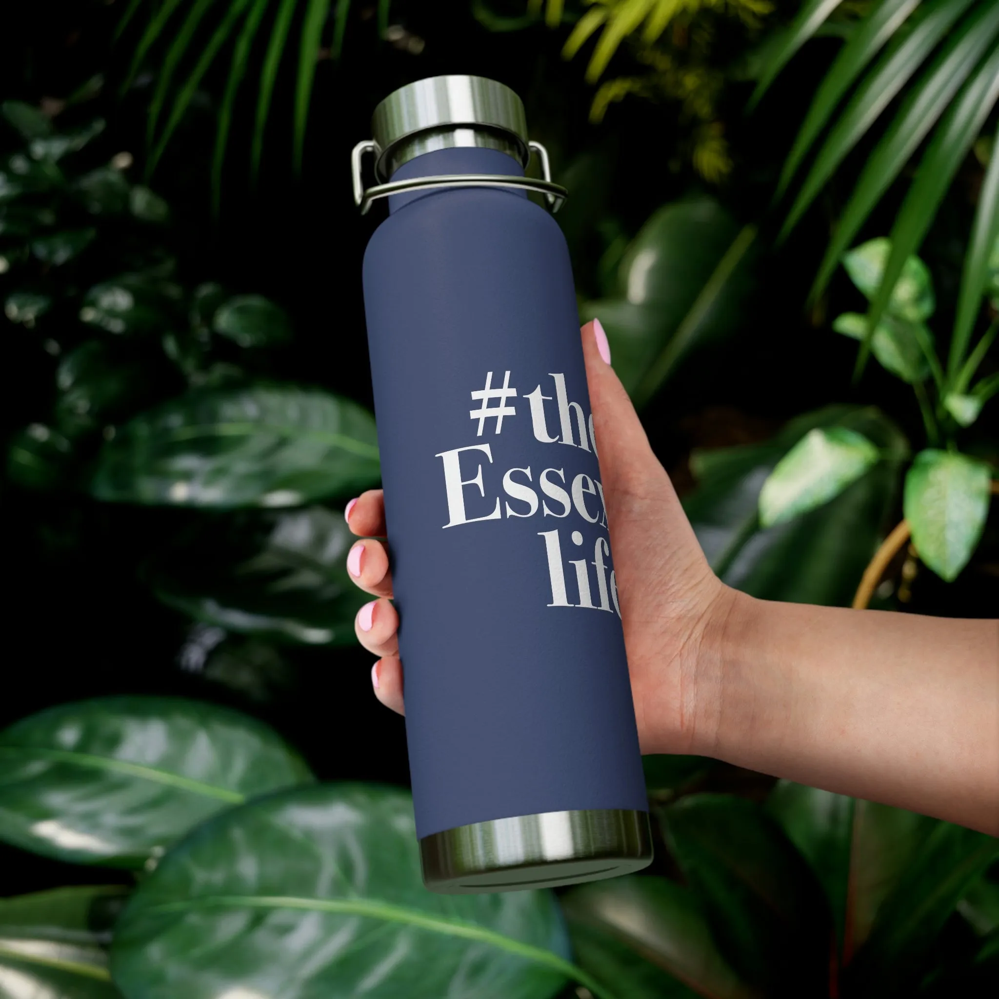 #theessexlife Copper Vacuum Insulated Bottle, 22oz